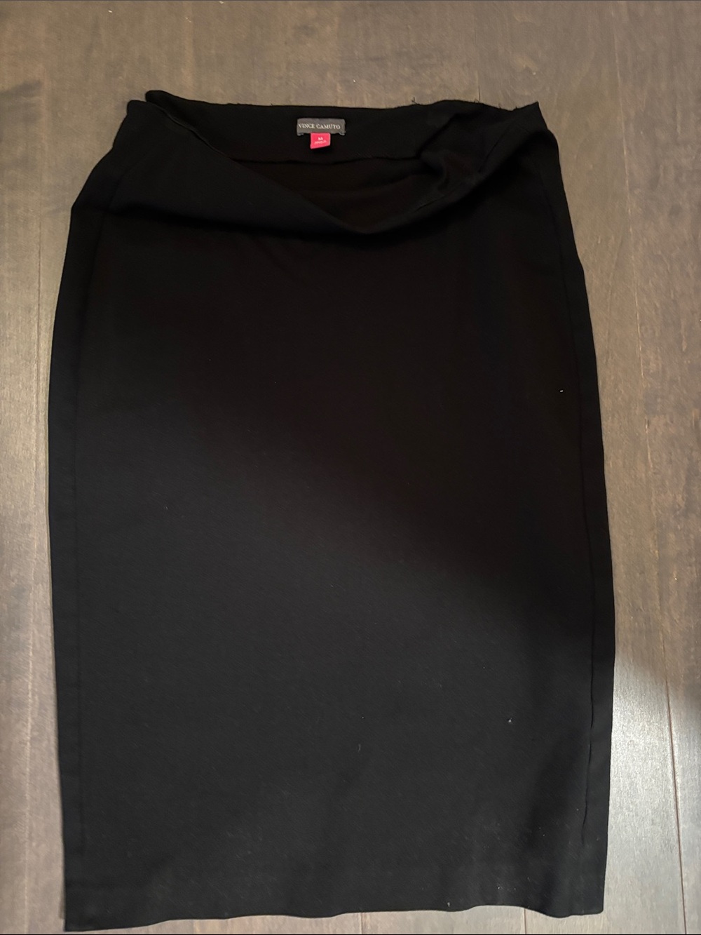 Vince Camuto Black Midi Pencil Skirt Stretch